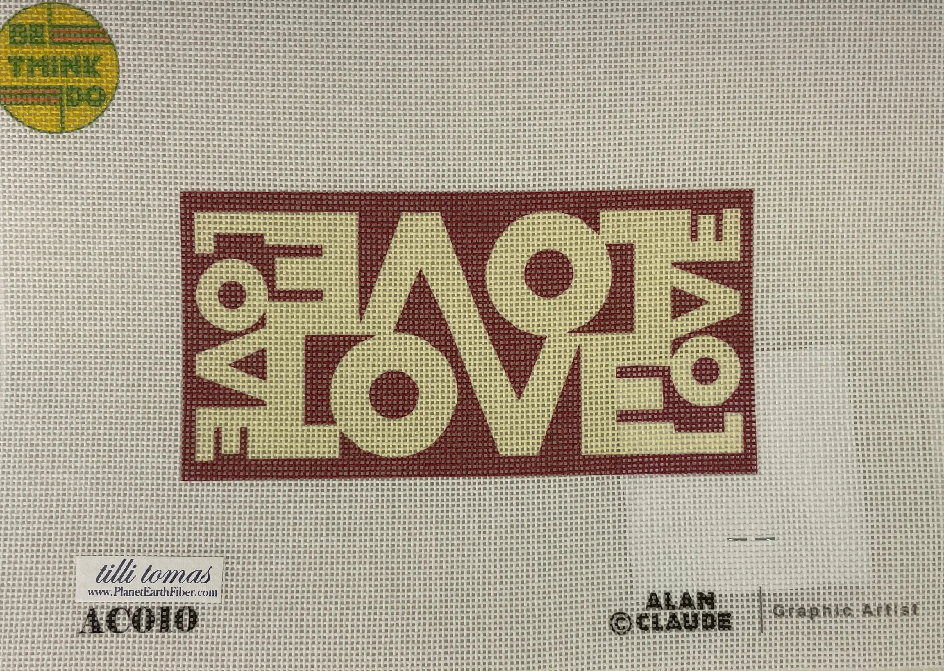 * Alan Claude AC010 Love / red Canvas
