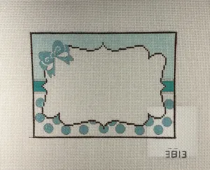 * Alice Peterson 3813 Teal Baby Sleeping
