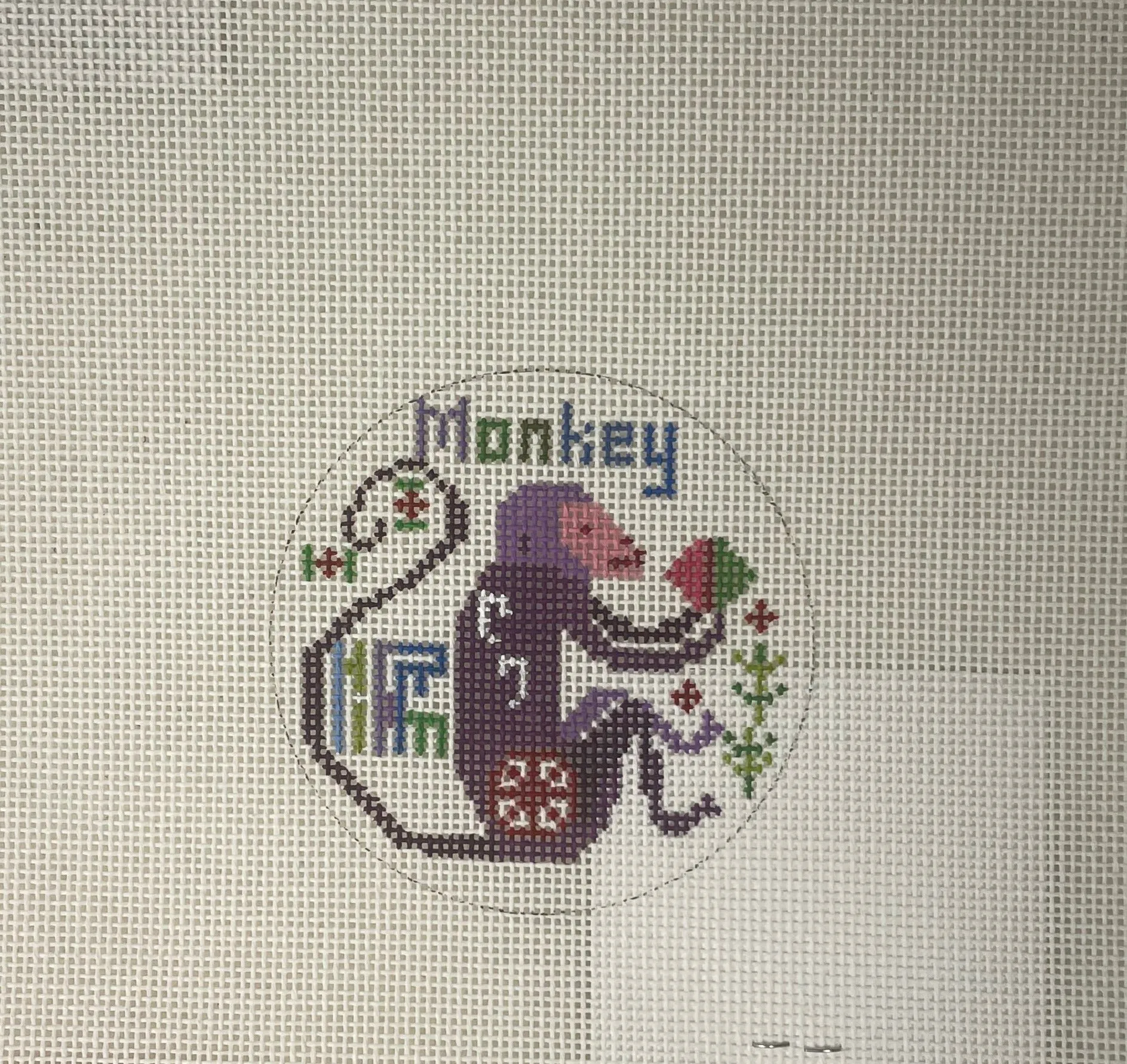 * Birds of a Feather D1715 Zodiac- Monkey