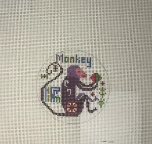 * Birds of a Feather D1715 Zodiac- Monkey