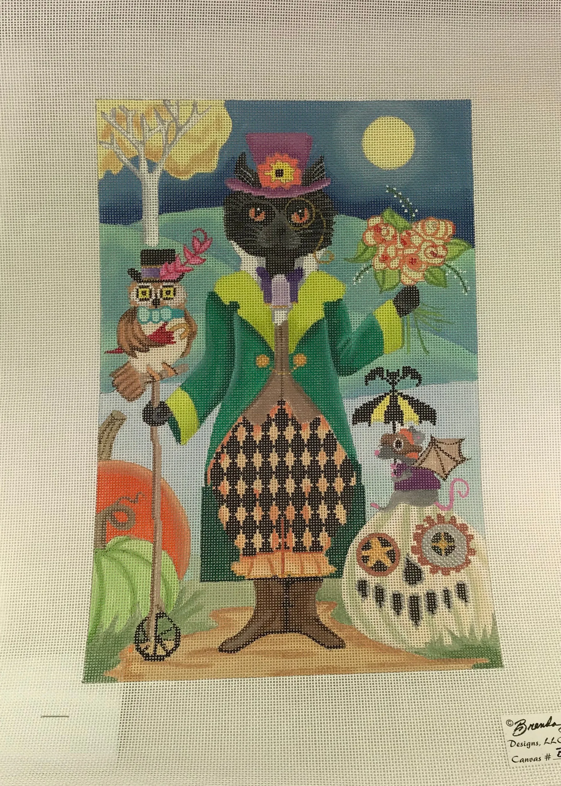 * Brenda Stofft Design B346 Steampunk Cat