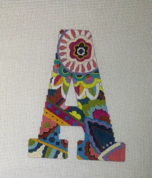 * Colors of Praise Letter 'A' - 6in / 18m