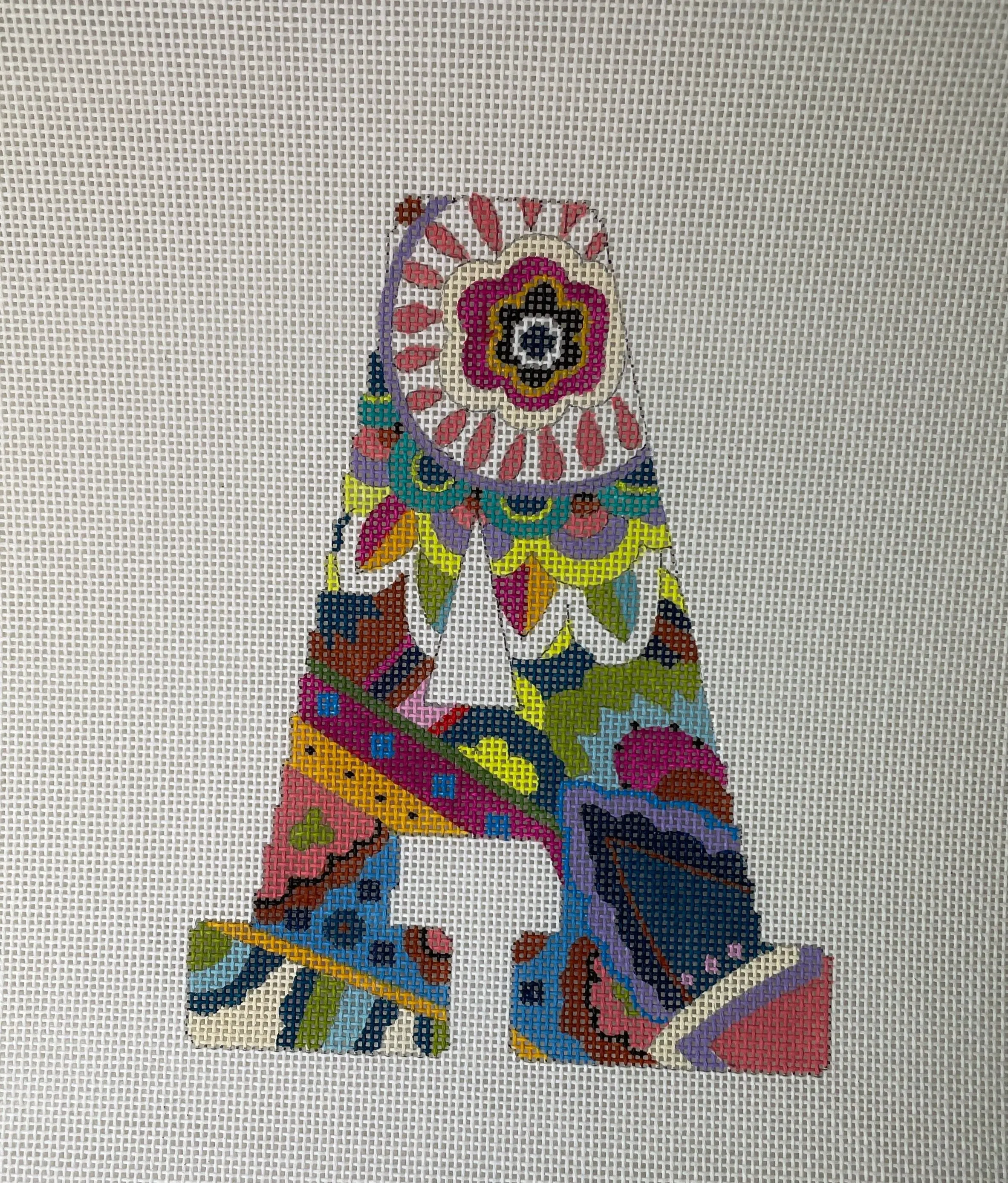 * Colors of Praise Letter 'A' - 6in / 18m