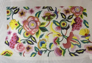 * Colors of Praise MC701 Large White Floral panel