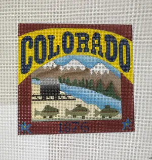 * Denise DeRusha Designs 177 DD-303 Colorado Post Card