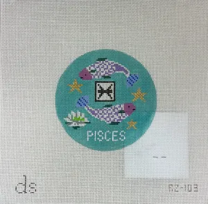 * Doolittle Stitchery RZ103 Pisces Zodiac