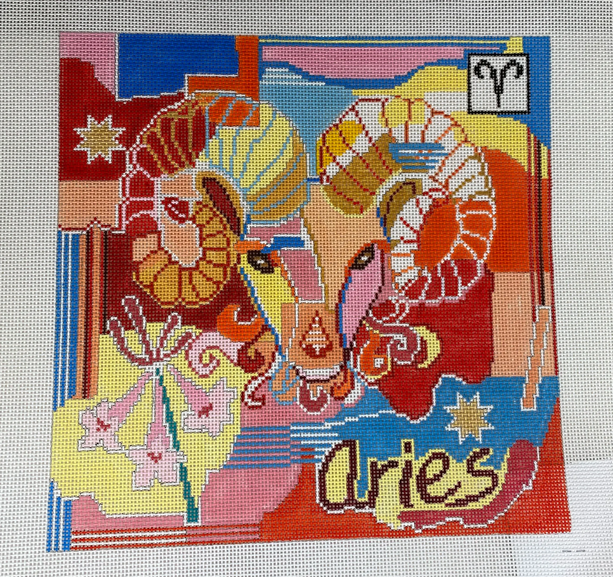 * Doolittle Stitchery Z105 Aries Square