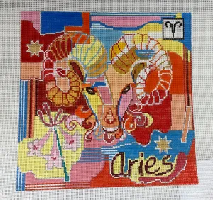 * Doolittle Stitchery Z105 Aries Square