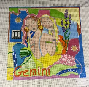 * Doolittle Stitchery Z106 Gemini Square