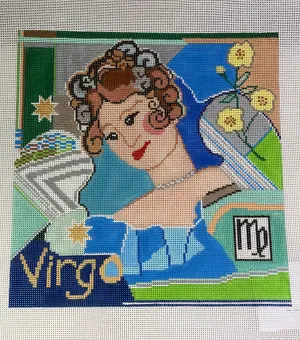 * Doolittle Stitchery Z108 Virgo Square