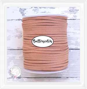 ⋅ Faux Suede Cord ⋅ 2.7mm ⋅ Butterscotch ⋅ 5 Metres ⋅
