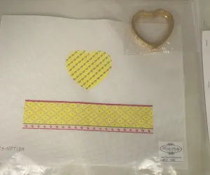* Funda Scully HRT 13A Yellow Heart Hinged Box