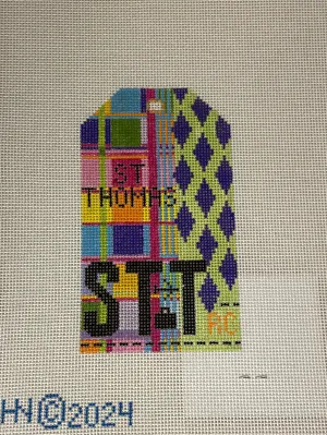 * Hedgehog Needlepoint St. Thomas