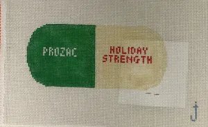 * Jessica Tongel Designs Holiday Pills- Prozac