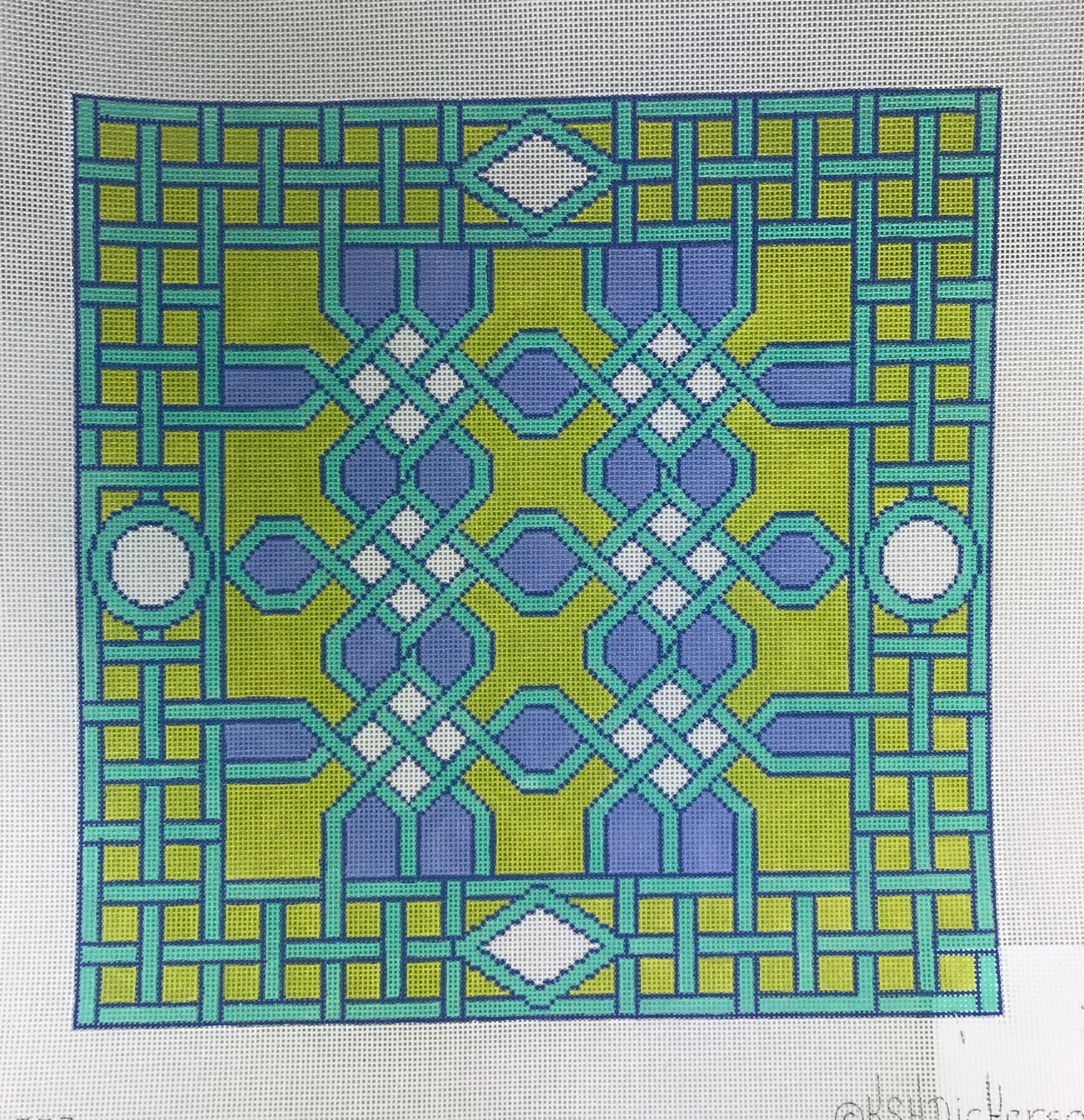 * Kate Dickerson Needlepoint PL-287 Trellis