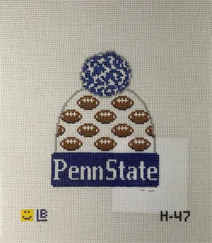 * Lauren Bloch Designs H47 Beanie- PSU Football