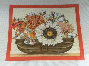 * Melissa Shirley MLT499 Cotton Basket