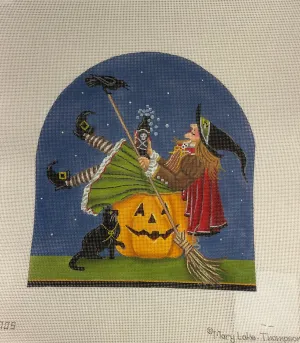 * Melissa Shirley MTL705 Pumpkin Witch- 18m