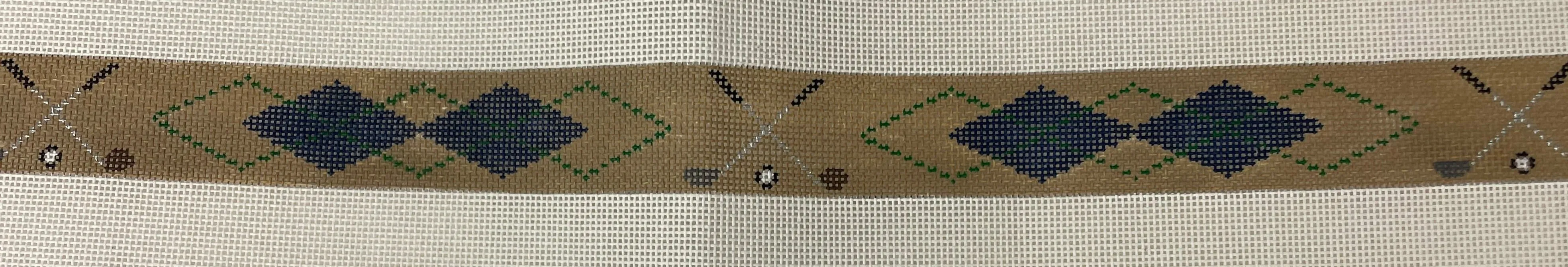 * Meredith Collection 236M Argyle Golf Belt