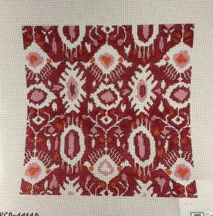 * SCT Designs KCD4414R Ikat Pillow- Red