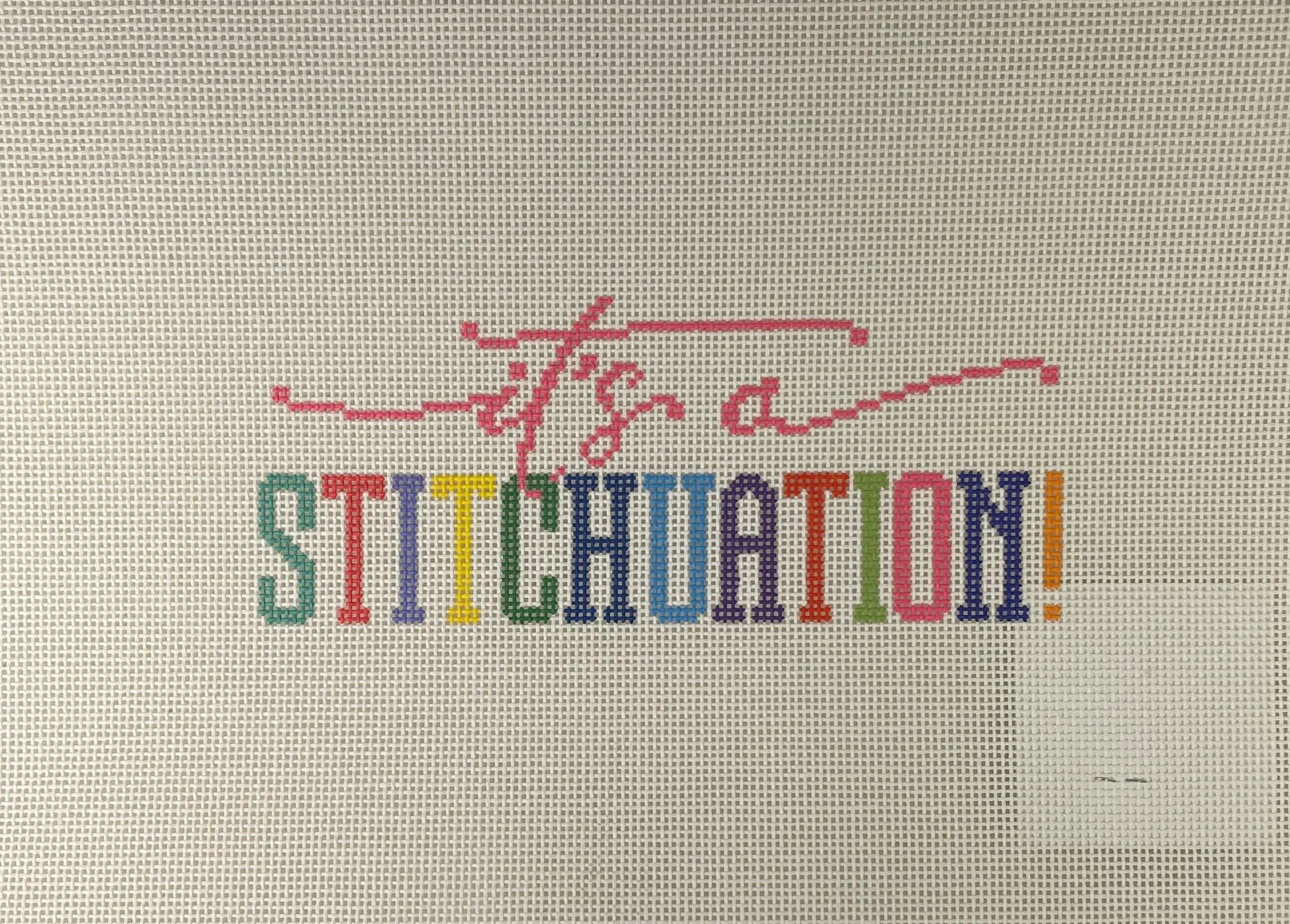 * Wipstitch Needleworks 068 It's a Stitchuation!