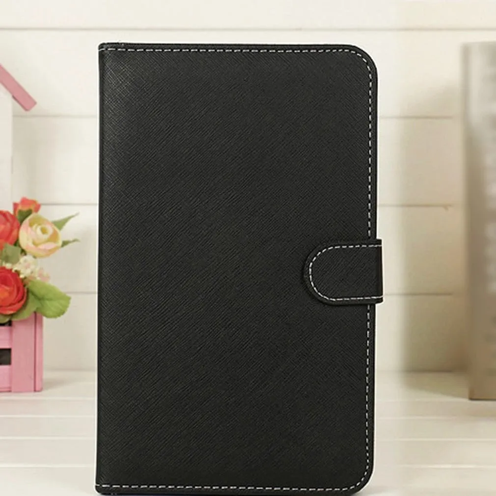 10.1 Inch PU Leather Case Keyboard Tablet Stand