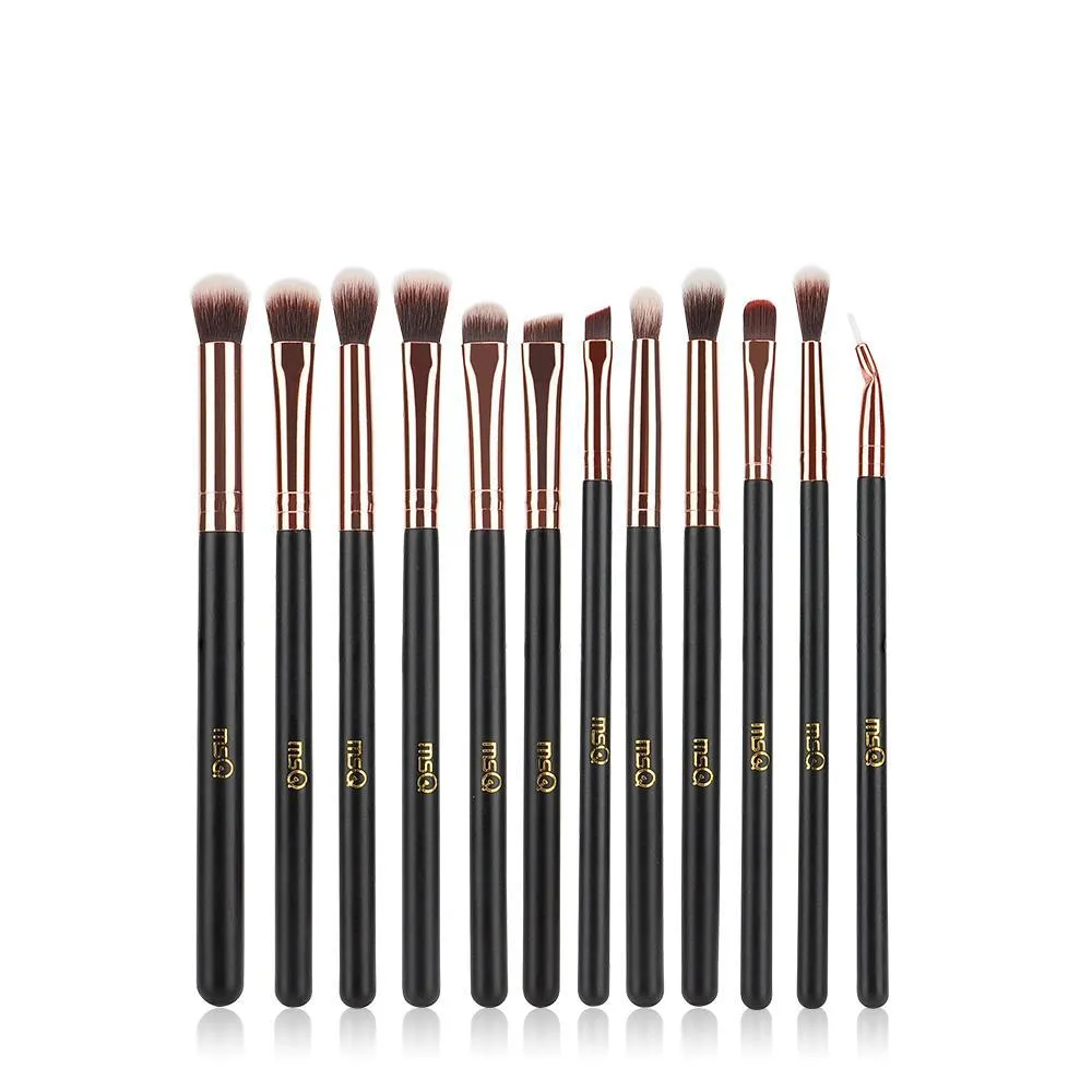 12 Piece Pro Makeup Brushes
