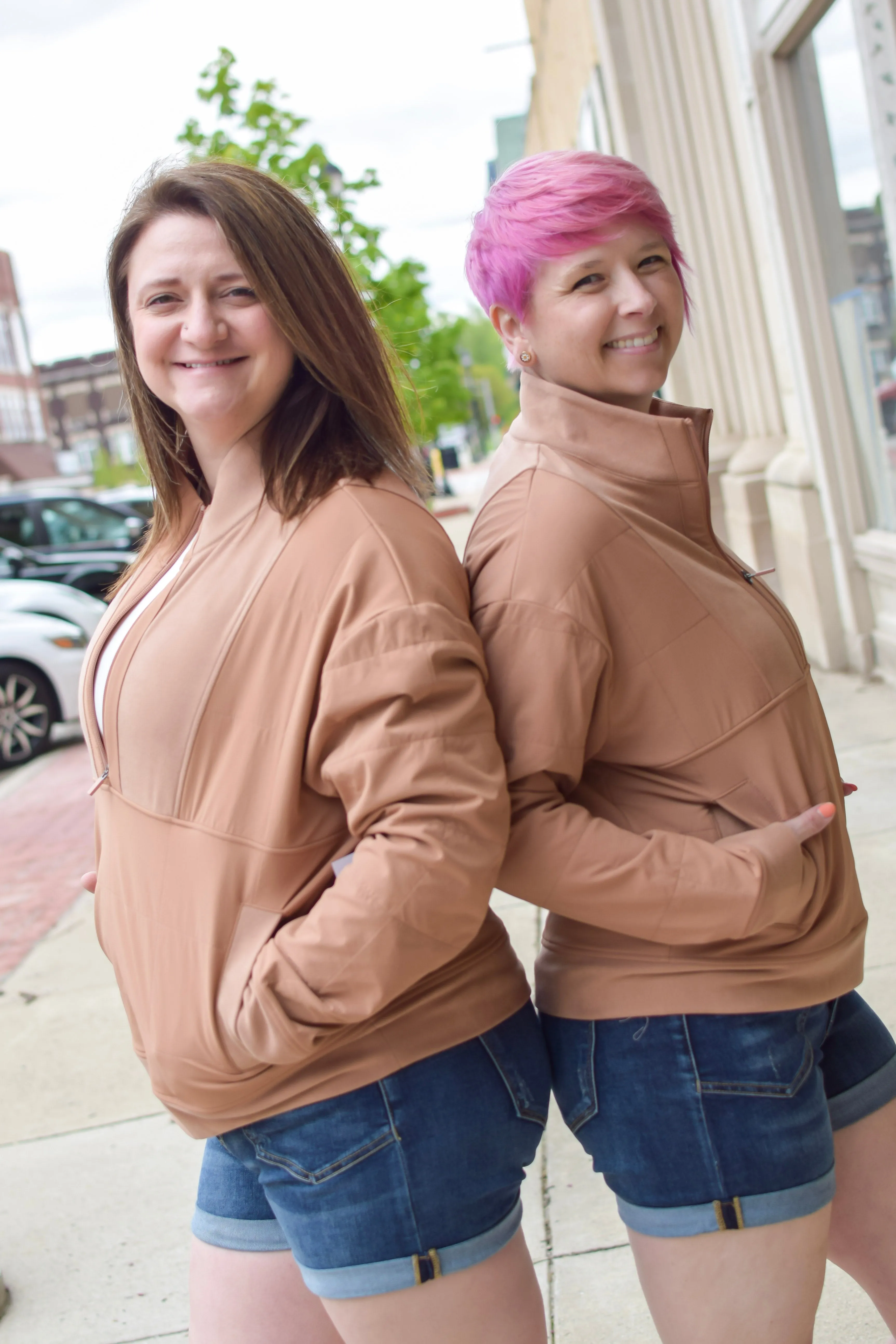 1/2 Zip Clay Jacket