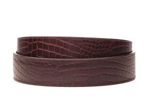 1.5" Picante Crocuffalo Vegetable Tanned Leather Strap