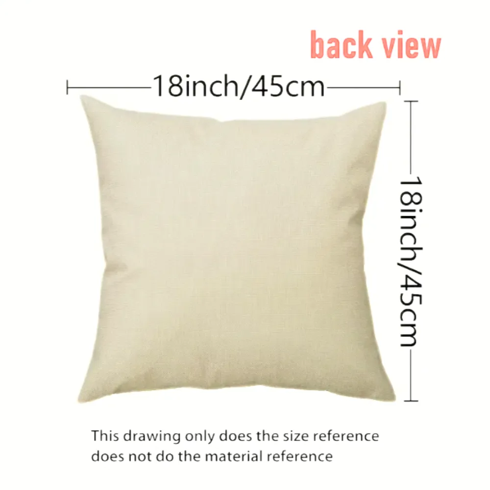18X18 Sets of 2 Valentine's Day Throw Pillow Covers (*No Inserts) Canvas Feel Set Heart 18A or 18B