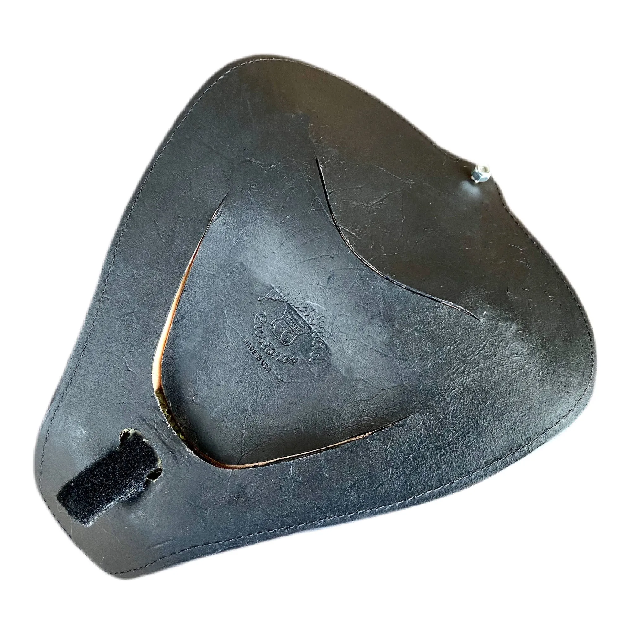 2004-2006 Sportster Harley On The Frame Seat AntBrn Alligator Leather All Models