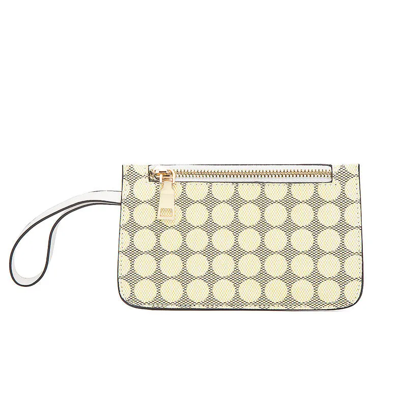 4-Piece Polka Dot Tassel Crossbody Bag