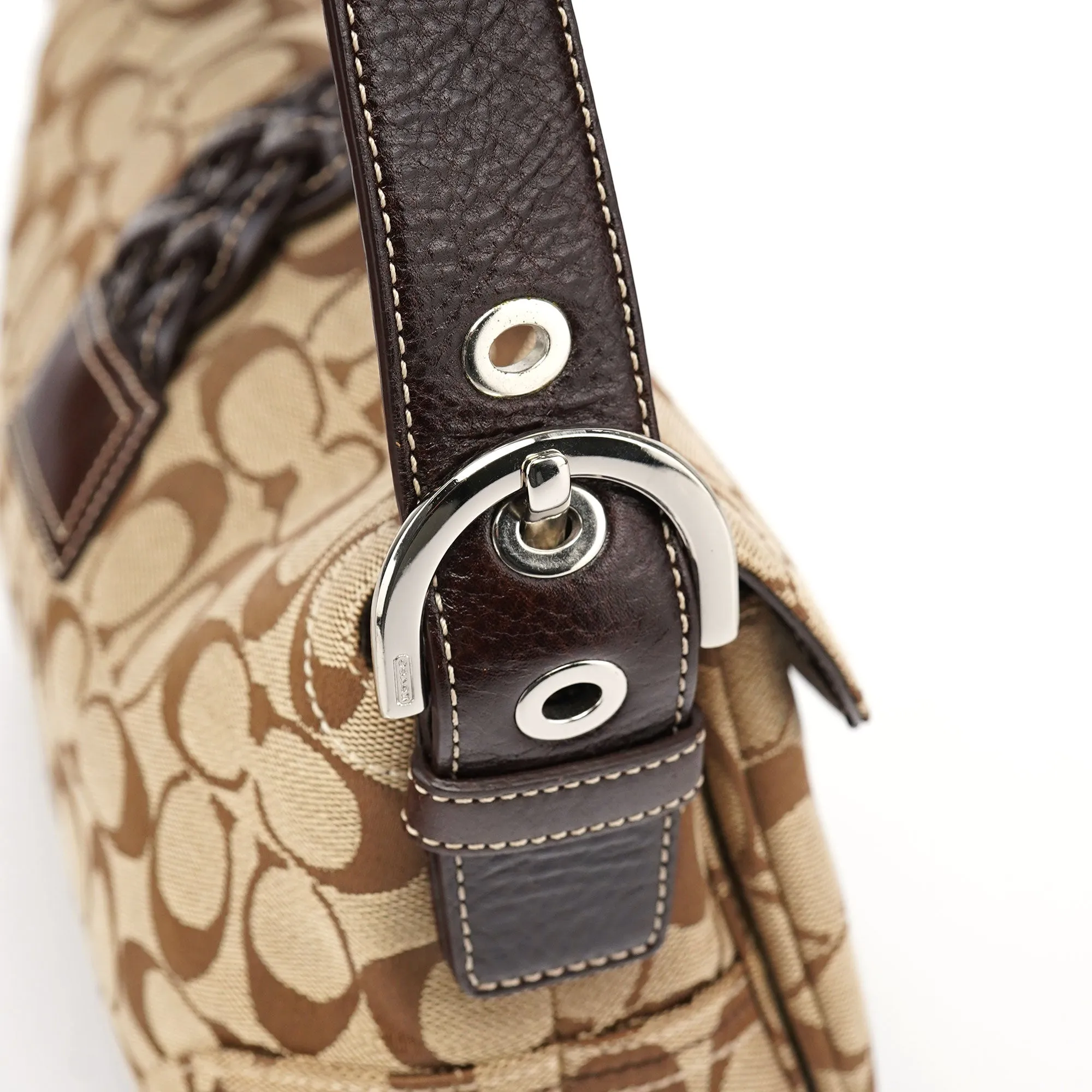 6314 Beige Brown Soho Shoulder Bag