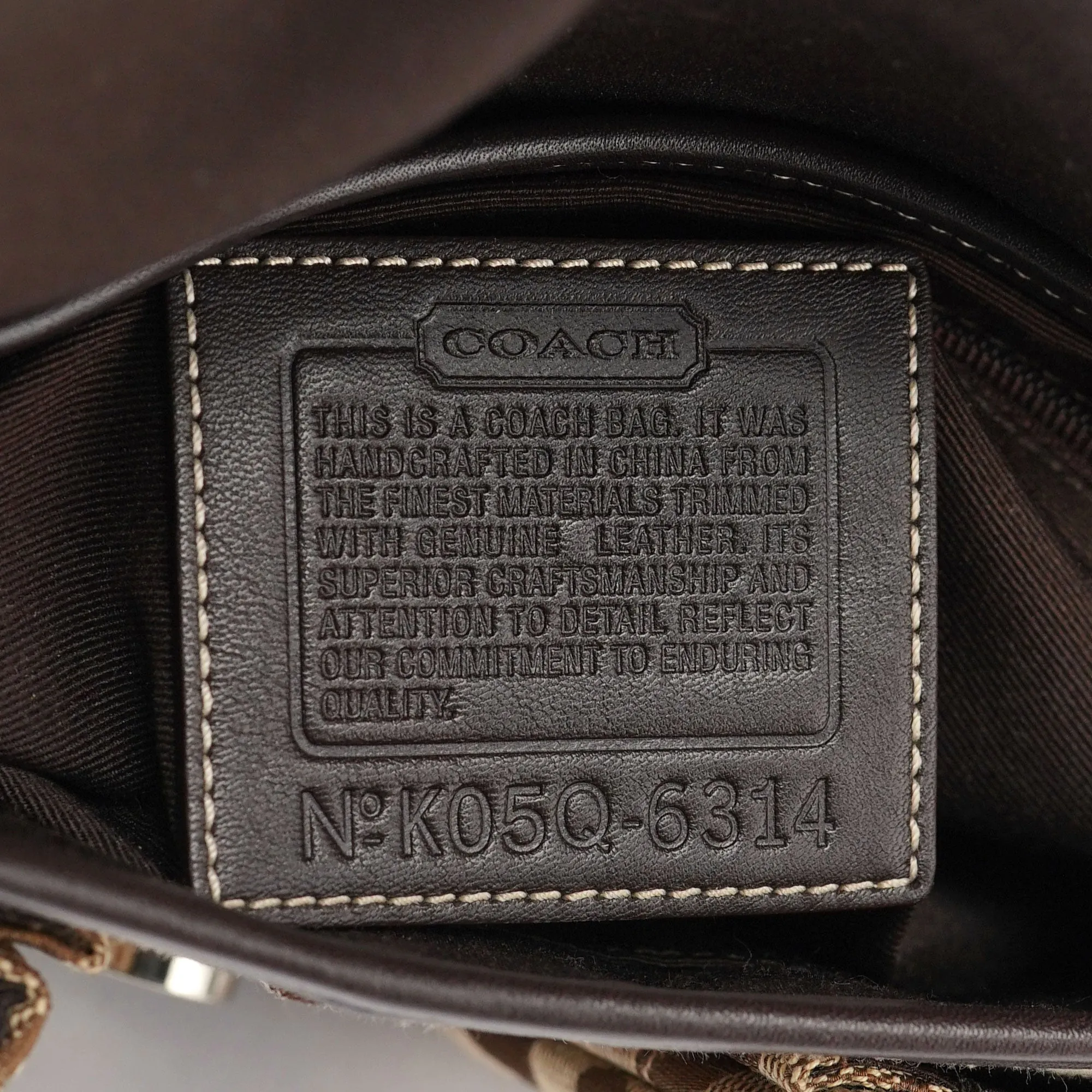 6314 Beige Brown Soho Shoulder Bag