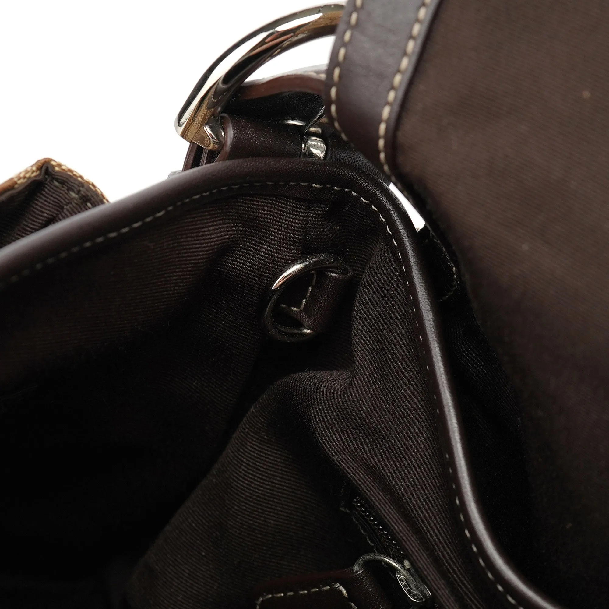 6314 Beige Brown Soho Shoulder Bag