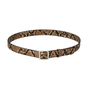 A New Day Women's Faux Leather Exotic Snake Belt