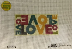 Alan Claude AC002 Love Canvas