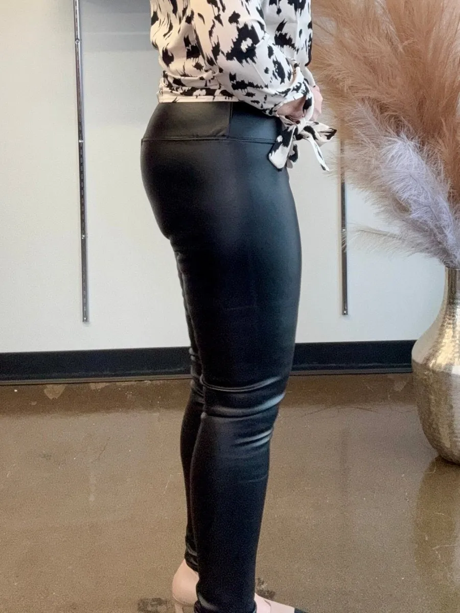 Alexi Faux Leather Legging