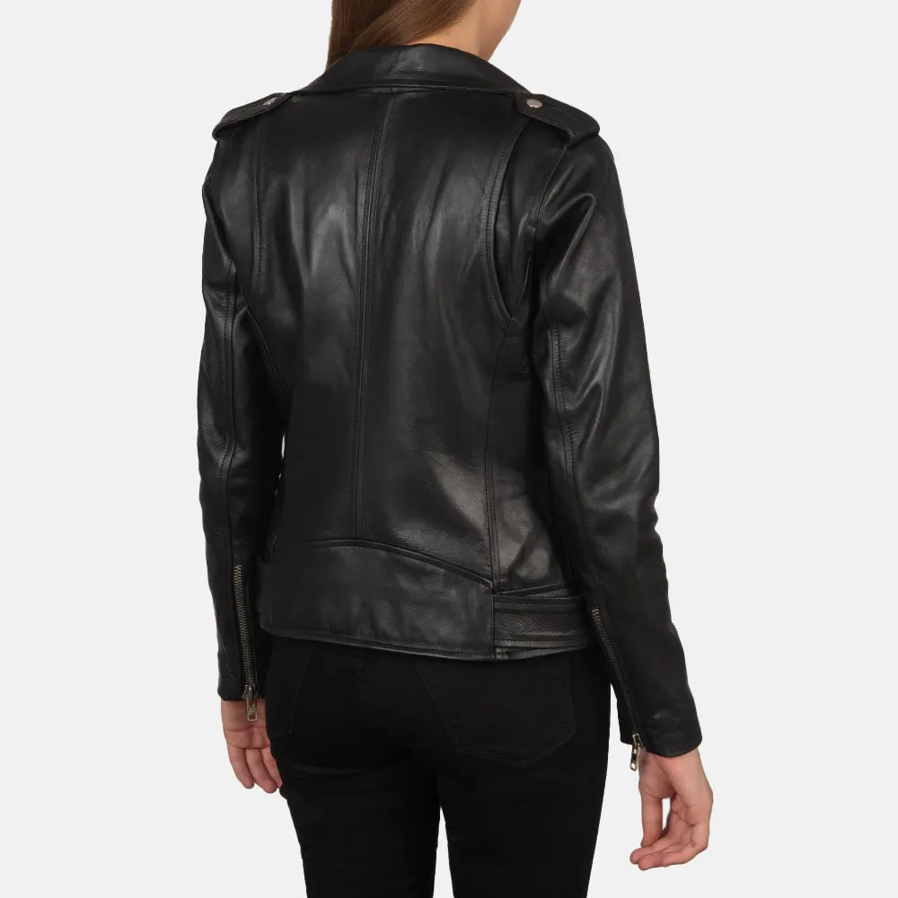 Allure Leather Biker Jacket