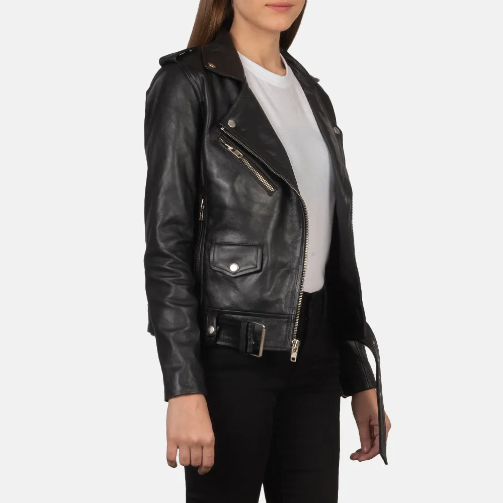 Allure Leather Biker Jacket