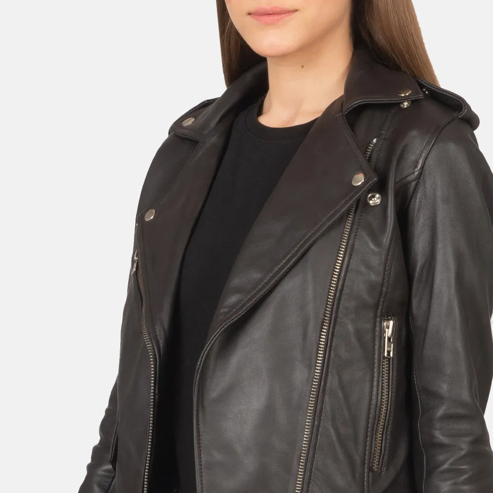 Allure Leather Biker Jacket