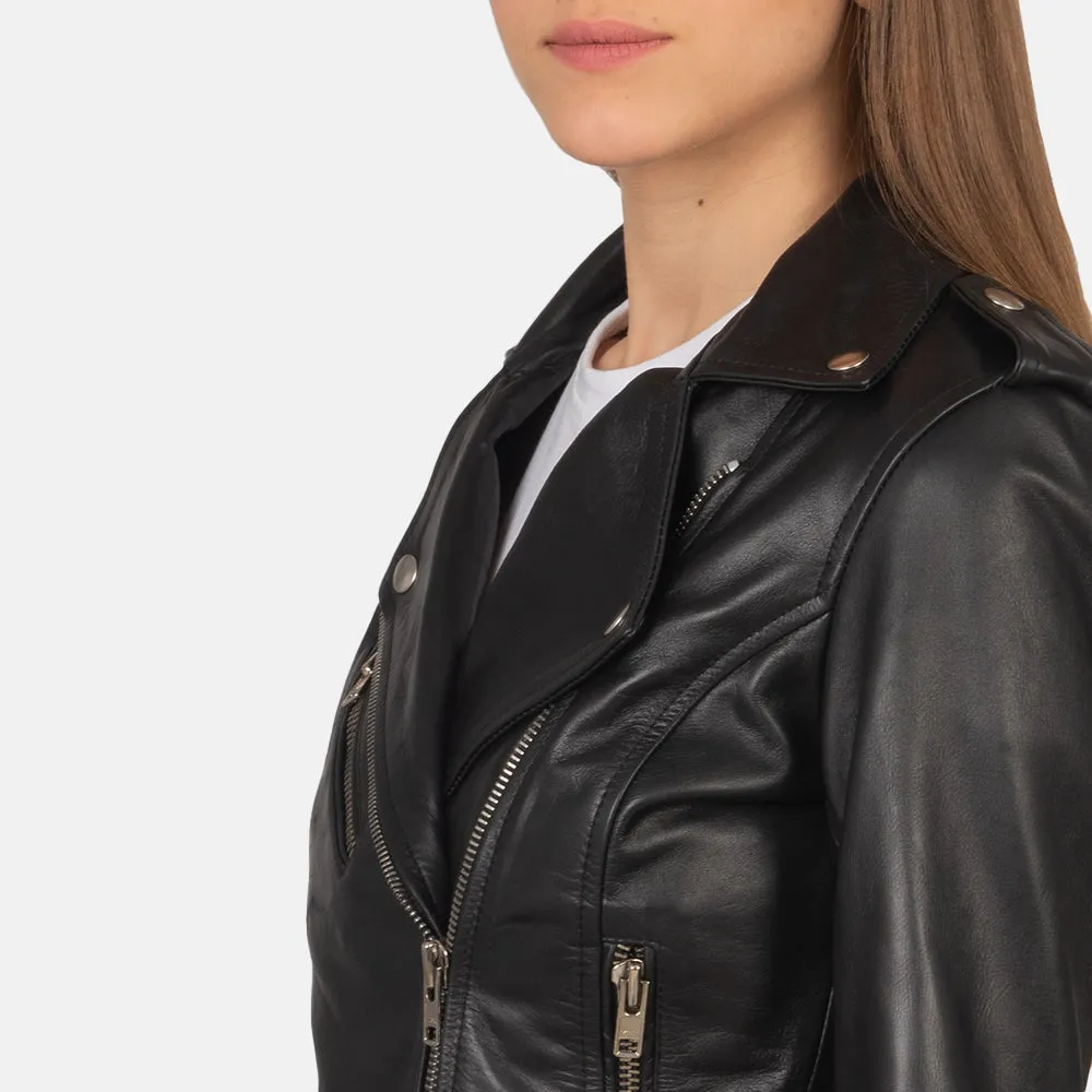 Allure Leather Biker Jacket