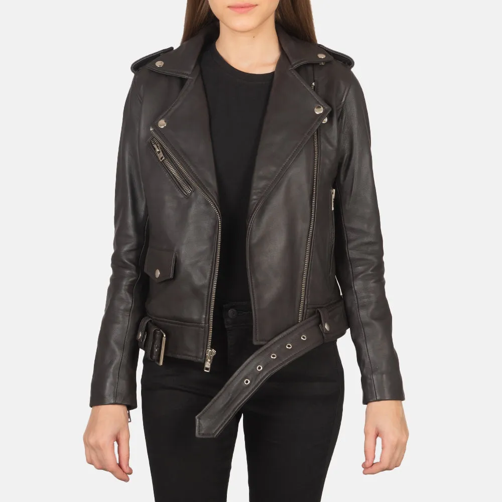 Allure Leather Biker Jacket