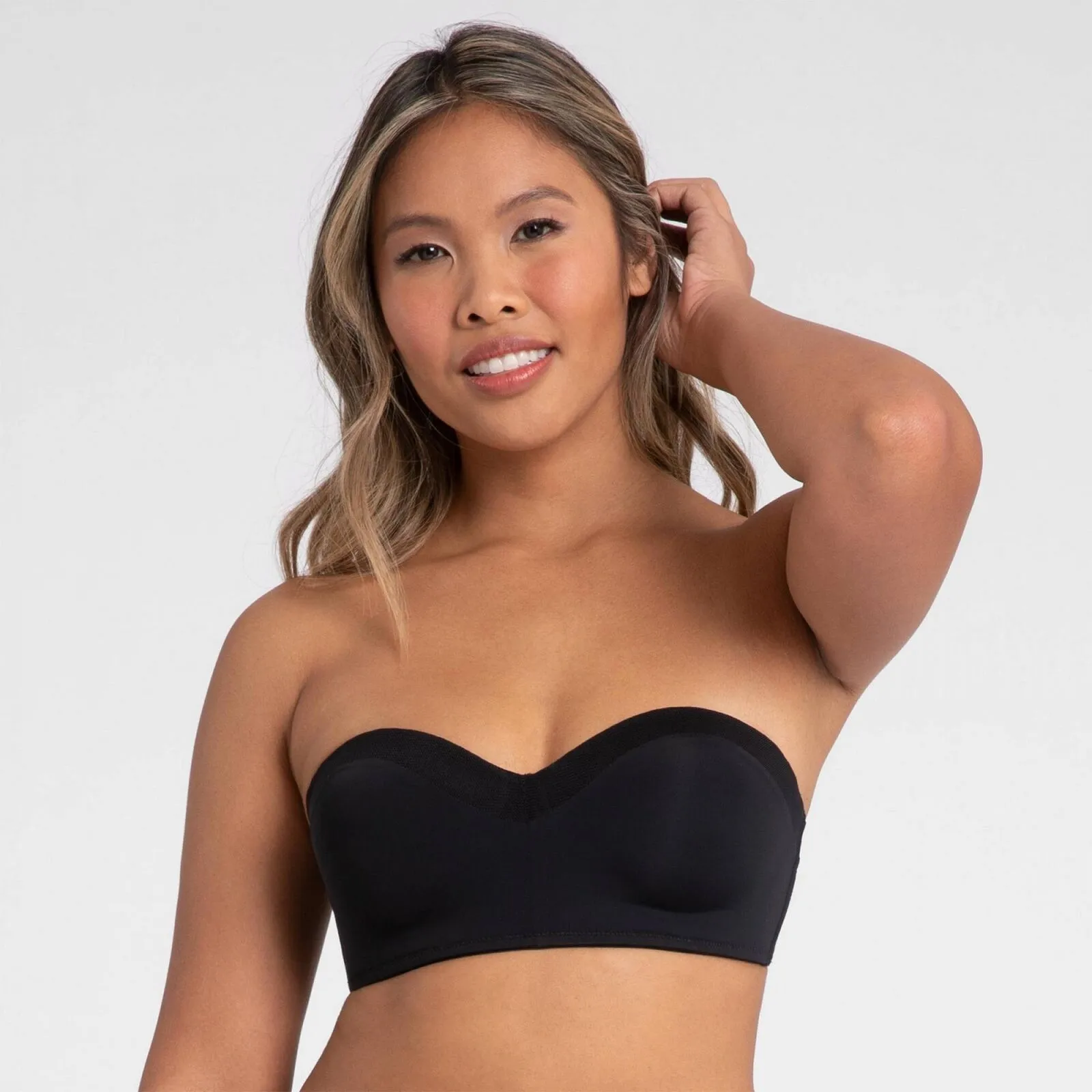 All.You. LIVELY Women's No Wire Strapless Bra