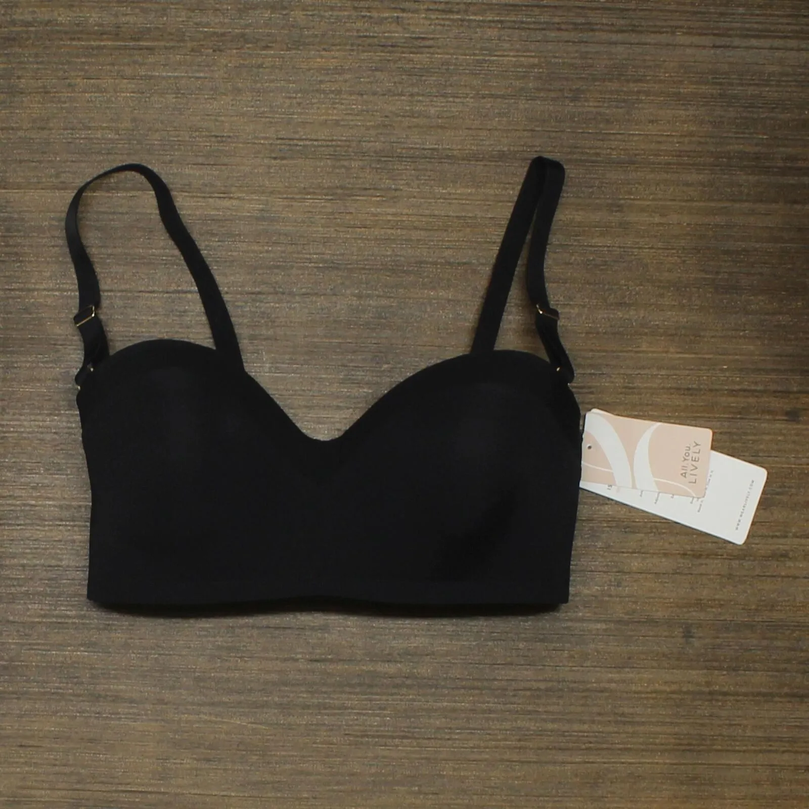 All.You. LIVELY Women's No Wire Strapless Bra