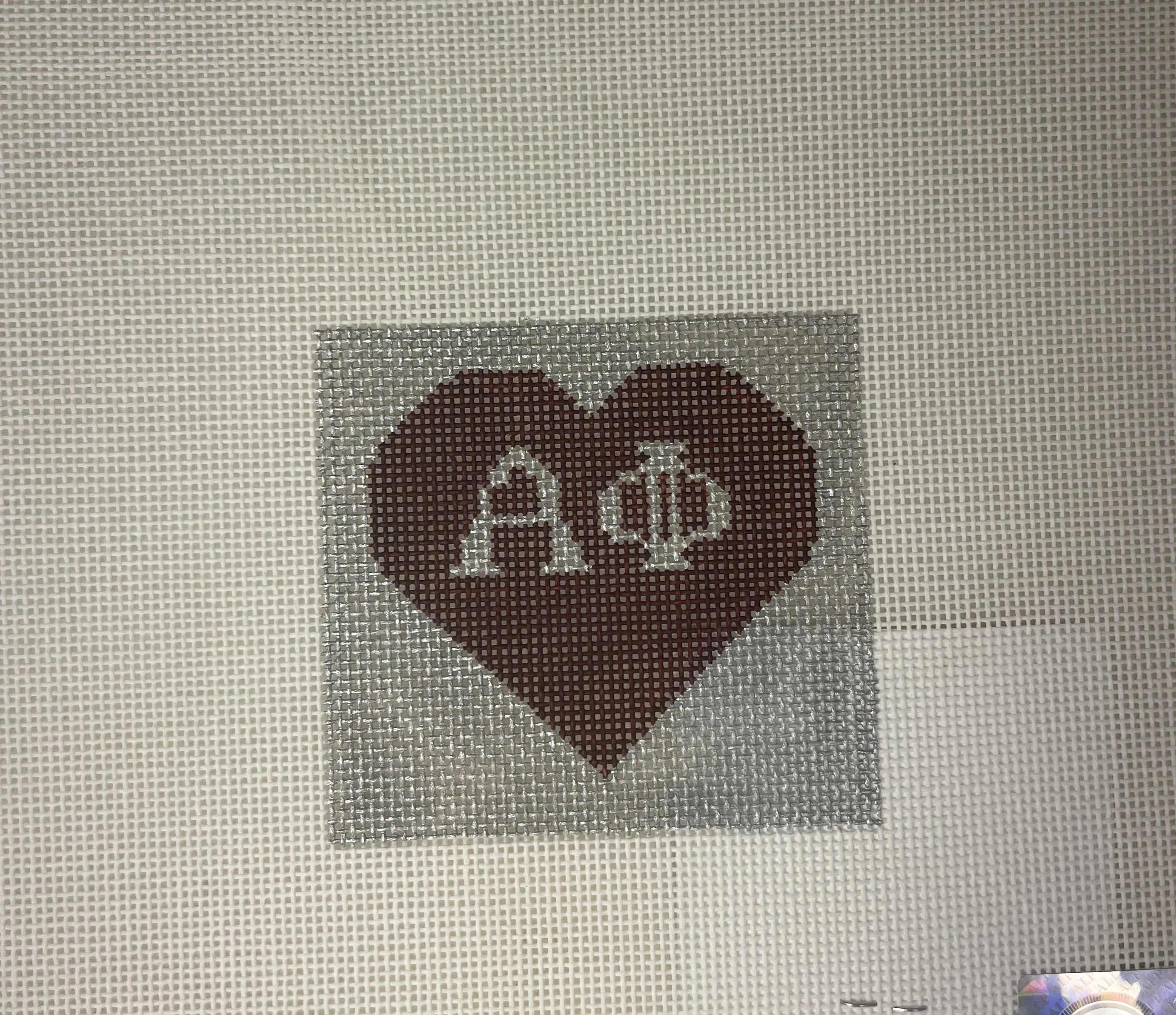 Alpha Phi 3" Square
