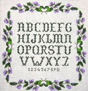 Alphabet Floral