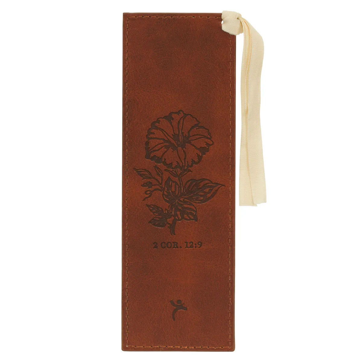Amazing Grace Honey Brown Faux Leather Page Marker