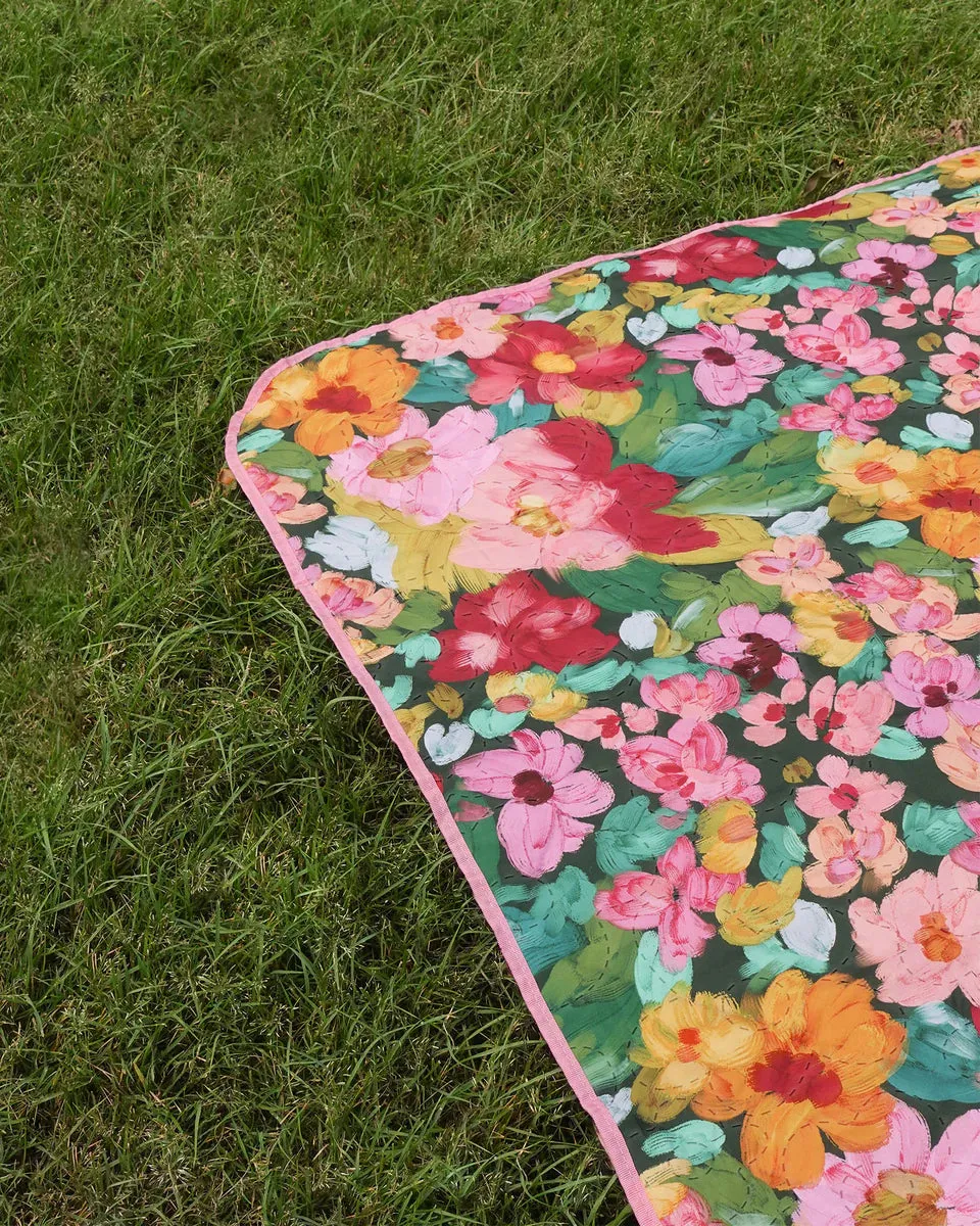 AMONGST THE FLOWERS PICNIC RUG XL