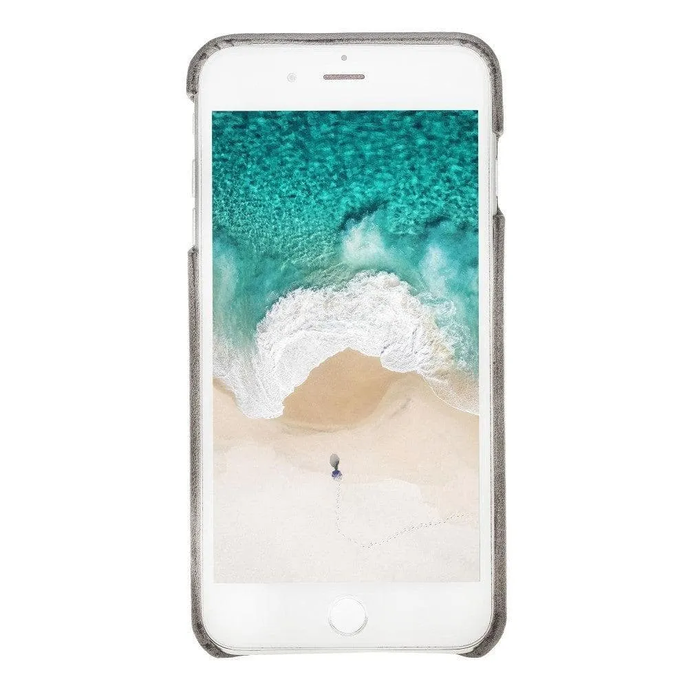 Apple iPhone 7 Series Fully Covering Leather Back Cover Case